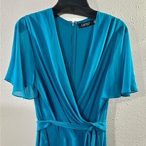 Lauren Ralph Lauren Women’s Belted Georgette Dress